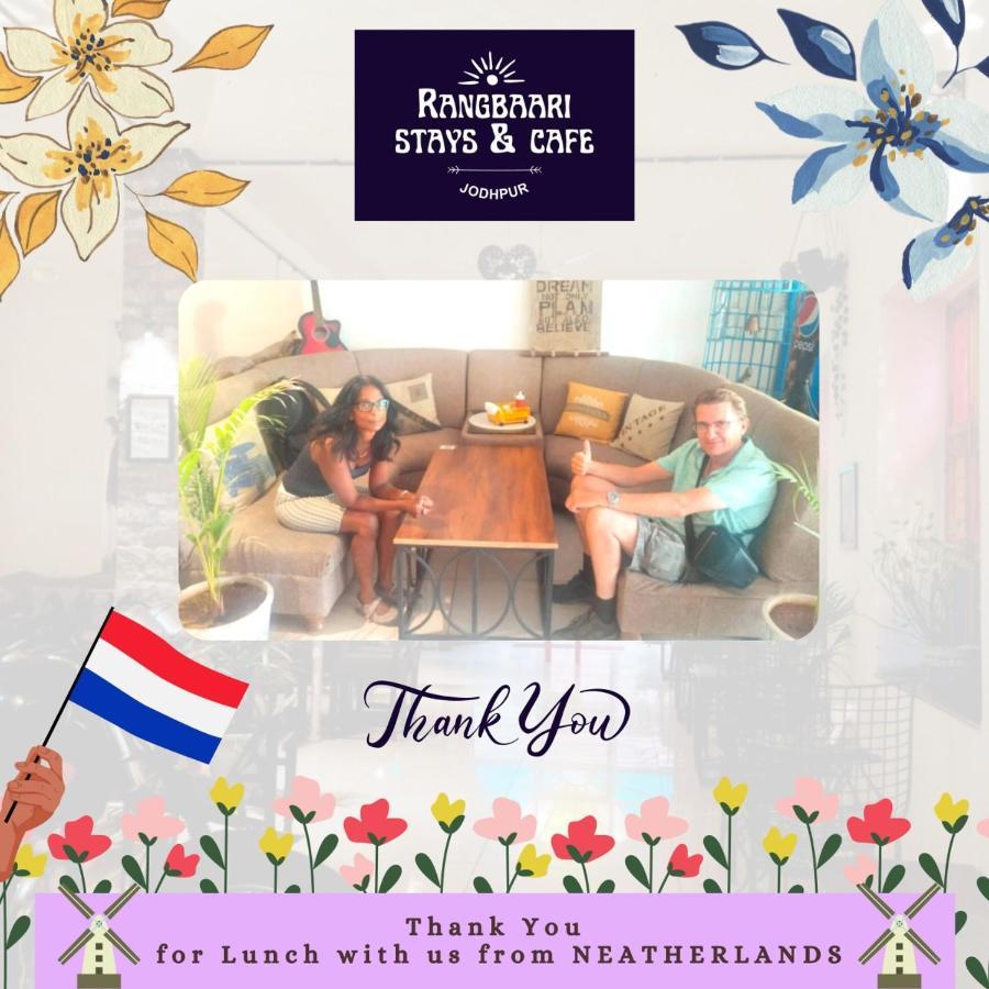Rangbaari Stays & Cafe Dźodhpur Zewnętrze zdjęcie